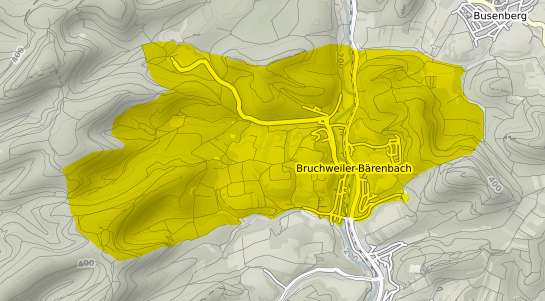 Immobilienpreisekarte Bruchweiler Baerenbach